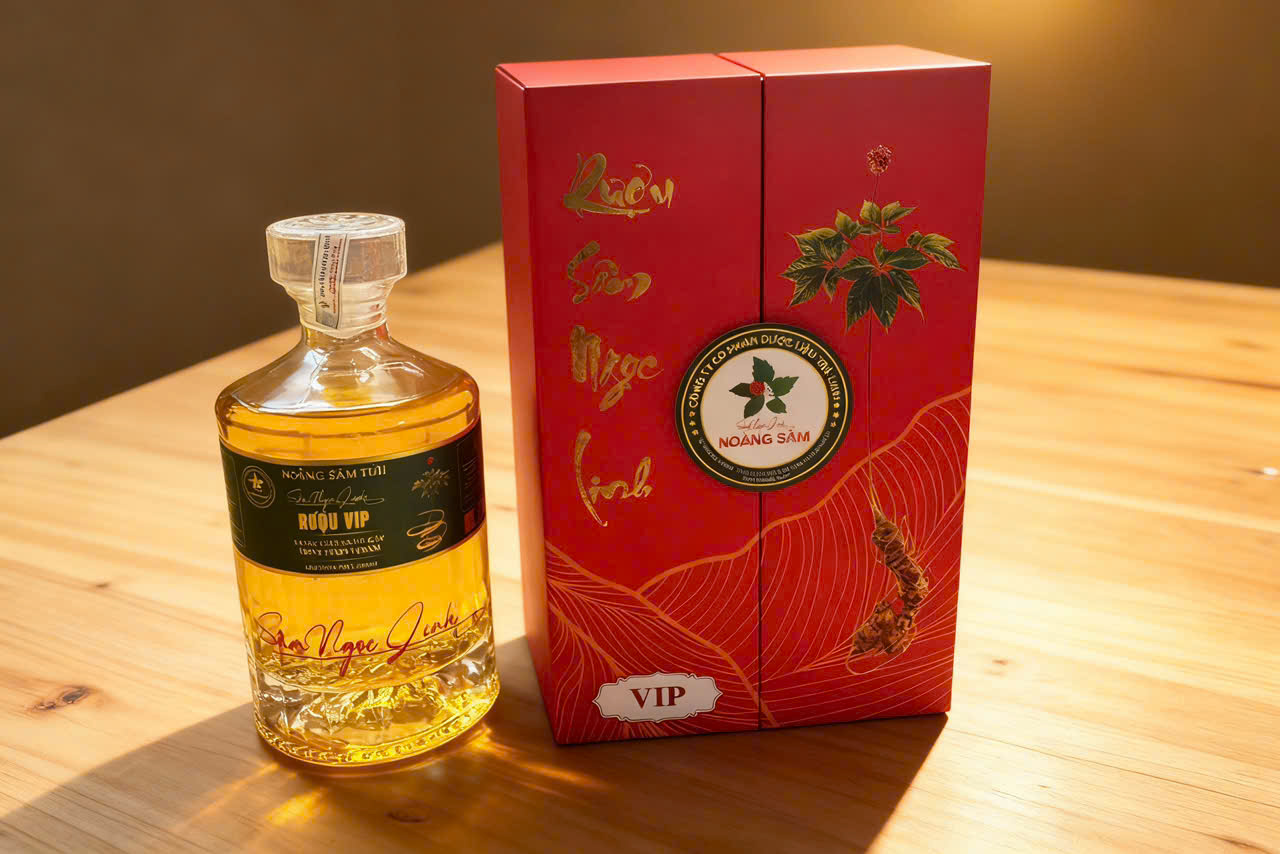 Rượu VIP sâm ngọc linh