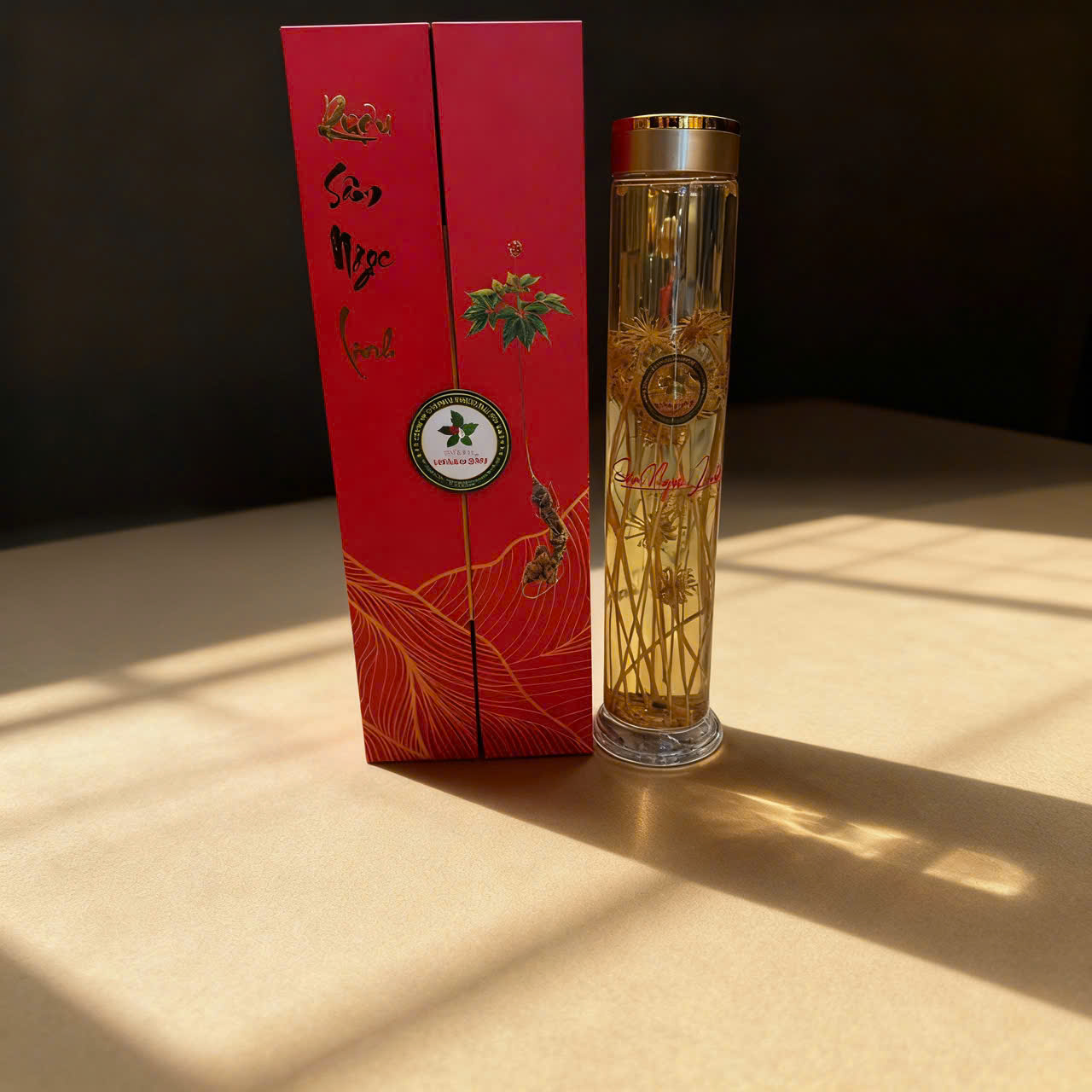 Rượu Bông Sâm Ngọc Linh