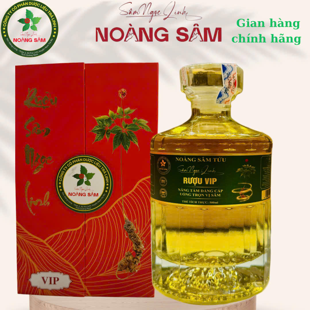 Rượu VIP sâm ngọc linh